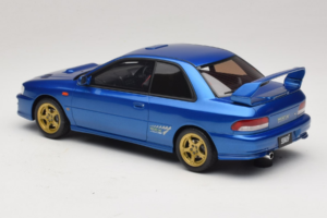 Subaru Impreza WRX STI GC8 Type R Version V Limited Sonic Blue Otto 1:18 OT1249 Смола — снимка 5 от 6