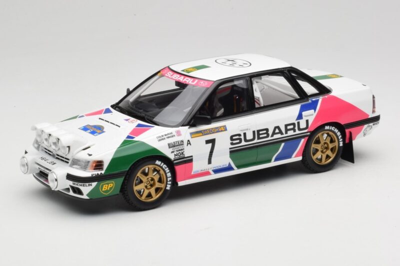 Subaru Legacy RS BC5 Group A #7 C. McRae / D. Ringer Rally Sweden 1992 Otto 1:18 OT1158 Смола