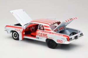 Dodge 330 Super Stock Ramchargers NHRA 1964 Highway 61 1:18 50044 Метал — снимка 5 от 8