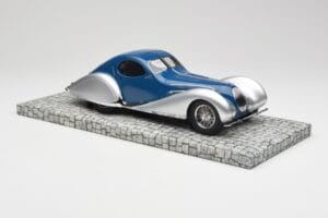 Talbot-Lago T150 C-SS Coupe Син Сребрист Minichamps 1:18 107117122 Смола — снимка 4 от 6