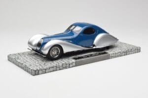 Talbot-Lago T150 C-SS Coupe Син Сребрист Minichamps 1:18 107117122 Смола