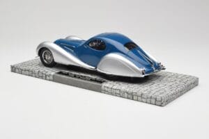 Talbot-Lago T150 C-SS Coupe Син Сребрист Minichamps 1:18 107117122 Смола — снимка 5 от 6