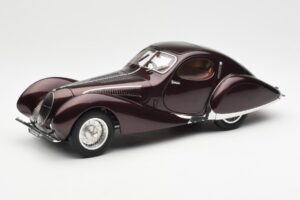 Talbot-Lago T150 C-SS Figoni & Falaschi Teardrop Тъмно Бордо Металик CMC 1:18 M-179 Метал
