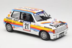Talbot Samba Rallye Group B #12 J-P. Bouquet Tour de Corse 1985 Otto 1:18 OT1116 Смола — снимка 4 от 6