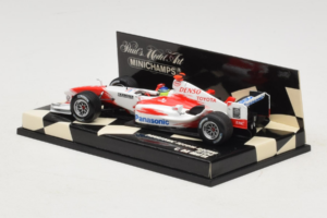 Toyota TF104 Panasonic #16 C. da Matta Panasonic Toyota Racing 2004 Minichamps 1:43 400040016 Метал — снимка 3 от 5