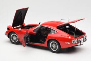 Toyota 2000 GT Червен AUTOart 1:18 78741 Метал — снимка 5 от 8
