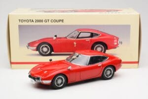 Toyota 2000 GT Червен AUTOart 1:18 78741 Метал — снимка 8 от 8