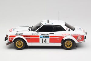 Toyota Celica 2000 GT RA21 #14 P-I. Walfridson RAC Rally 1977 IXO 1:18 18RMC189B Метал — снимка 3 от 6