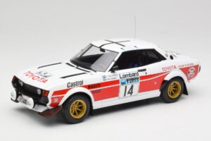 Toyota Celica 2000 GT RA21 #14 P-I. Walfridson RAC Rally 1977 IXO 1:18 18RMC189B Метал