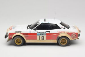 Toyota Celica 2000 GT RA21 #18 J-L. Therier RAC Rally 1977 IXO 1:18 18RMC189C Метал — снимка 3 от 6