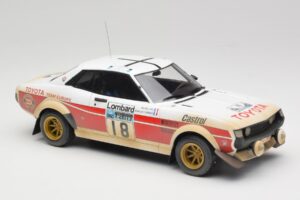 Toyota Celica 2000 GT RA21 #18 J-L. Therier RAC Rally 1977 IXO 1:18 18RMC189C Метал — снимка 4 от 6
