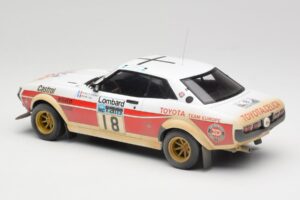 Toyota Celica 2000 GT RA21 #18 J-L. Therier RAC Rally 1977 IXO 1:18 18RMC189C Метал — снимка 5 от 6