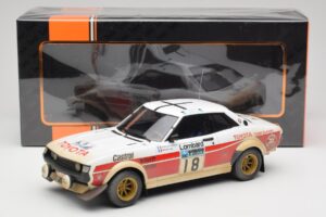 Toyota Celica 2000 GT RA21 #18 J-L. Therier RAC Rally 1977 IXO 1:18 18RMC189C Метал — снимка 6 от 6
