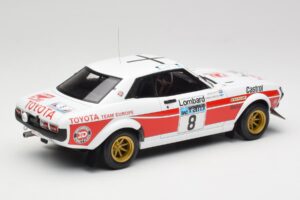 Toyota Celica 2000 GT RA21 #8 H. Mikkola / A. Hertz RAC Rally 1977 IXO 1:18 18RMC189A Метал — снимка 2 от 6