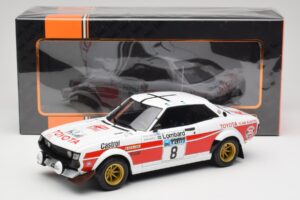 Toyota Celica 2000 GT RA21 #8 H. Mikkola / A. Hertz RAC Rally 1977 IXO 1:18 18RMC189A Метал — снимка 6 от 6