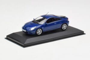 Toyota Celica T200 Тъмносин Minichamps 1:43 TOYOTA006 Метал — снимка 2 от 4