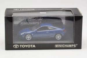 Toyota Celica T200 Тъмносин Minichamps 1:43 TOYOTA006 Метал — снимка 4 от 4