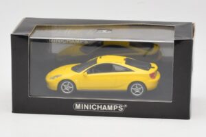 Toyota Celica T230 Жълт Minichamps 1:43 430168924 Метал — снимка 4 от 4