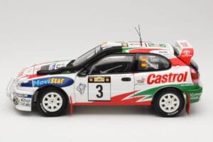 Toyota Corolla WRC #3 C. Sainz / L. Moya Safari Rally 1999 AUTOart 1:18 89982 Метал — снимка 4 от 8