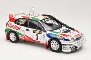 Toyota Corolla WRC #3 C. Sainz / L. Moya Safari Rally 1999 AUTOart 1:18 89982 Метал — снимка 6 от 8