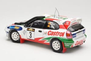 Toyota Corolla WRC #3 C. Sainz / L. Moya Safari Rally 1999 AUTOart 1:18 89982 Метал — снимка 7 от 8