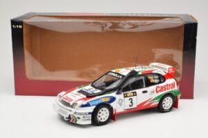 Toyota Corolla WRC #3 C. Sainz / L. Moya Safari Rally 1999 AUTOart 1:18 89982 Метал — снимка 8 от 8