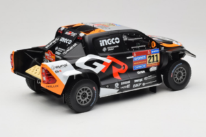 Toyota GR DKR Hilux Evo #211 H. Lategan / B. Cummings Rally Dakar 2025 IXO 1:18 18RMC237 Метал — снимка 2 от 6