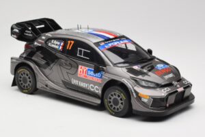 Toyota GR Yaris Rally1 #17 Toyota Gazoo Racing WRT S. Ogier / V. Landais Rally Finland 2024 IXO 1:18 18RMC216 Метал — снимка 4 от 6