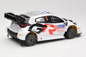 Toyota GR Yaris Rally1 #5 Toyota Gazoo Racing WRT S. Pajari / E. Malkonen Rally Finland 2024 IXO 1:18 18RMC217 Метал — снимка 2 от 6