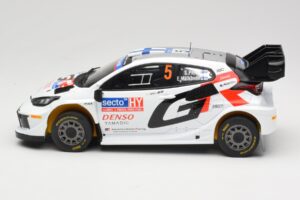 Toyota GR Yaris Rally1 #5 Toyota Gazoo Racing WRT S. Pajari / E. Malkonen Rally Finland 2024 IXO 1:18 18RMC217 Метал — снимка 3 от 6
