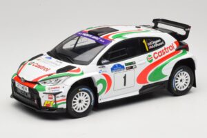 Toyota GR Yaris Rally2 #1 C. Ingram / R. Whittock Voyonic Grampian Forest Rally 2024 IXO 1:18 18RMC213 Метал