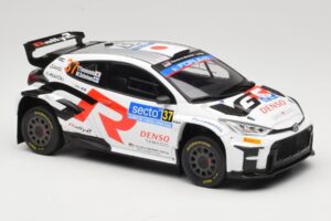 Toyota GR Yaris Rally2 #37 Y. Yamamoto Rally Finland 2024 IXO 1:18 18RMC212A Метал — снимка 4 от 6