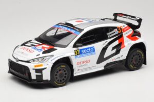 Toyota GR Yaris Rally2 #37 Y. Yamamoto Rally Finland 2024 IXO 1:18 18RMC212A Метал