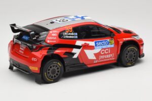 Toyota GR Yaris Rally2 #39 J-M. Latvala / E. Mälkönen Rally Finland 2024 IXO 1:18 18RMC211 Метал — снимка 2 от 6