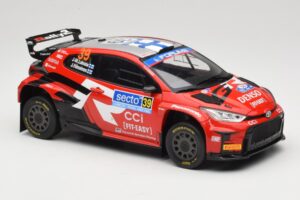 Toyota GR Yaris Rally2 #39 J-M. Latvala / E. Mälkönen Rally Finland 2024 IXO 1:18 18RMC211 Метал — снимка 4 от 6