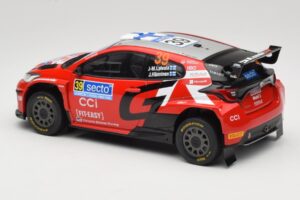 Toyota GR Yaris Rally2 #39 J-M. Latvala / E. Mälkönen Rally Finland 2024 IXO 1:18 18RMC211 Метал — снимка 5 от 6