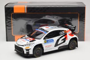 Toyota GR Yaris Rally2 #44 H. Kogure Rally Finland 2024 IXO 1:18 18RMC212B Метал — снимка 6 от 6