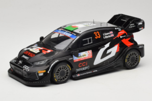 Toyota GR Yaris Rally1 #33 E. Evans / S. Martin Rally Japan Winner 2024 IXO 1:18 18RMC227 Метал