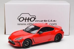 Toyota GR86 ZN8 Ignition Червен Otto 1:18 OT470 Смола — снимка 6 от 6