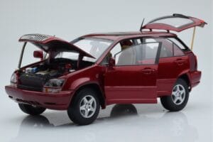 Toyota Harrier Червен Металик AUTOart 1:18 70035 Метал — снимка 2 от 8
