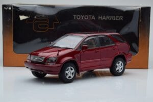 Toyota Harrier Червен Металик AUTOart 1:18 70035 Метал — снимка 8 от 8