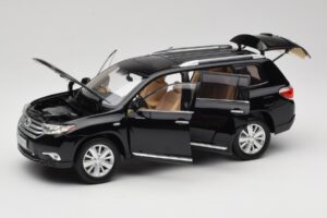 Toyota Highlander XU40 Черен Paudi Model 1:18 2043612-B1 Метал — снимка 2 от 8
