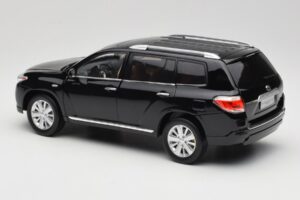 Toyota Highlander XU40 Черен Paudi Model 1:18 2043612-B1 Метал — снимка 7 от 8