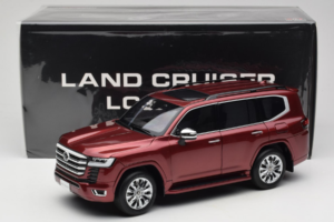 Toyota Land Cruiser LC300 ZX Червен LCD 1:18 LCD18013-ZX-RE Метал — снимка 8 от 8