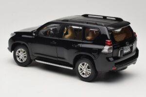 Toyota Land Cruiser Prado J150 Черен Paudi Model 1:18 623132-BK Метал — снимка 7 от 8