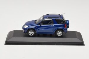 Toyota RAV4 Тъмносин Сиво Интериор Minichamps 1:43 433166004 Метал