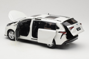 Toyota Sienna XL30 Бял OEM 1:18 TOYOTA013 Метал — снимка 5 от 8