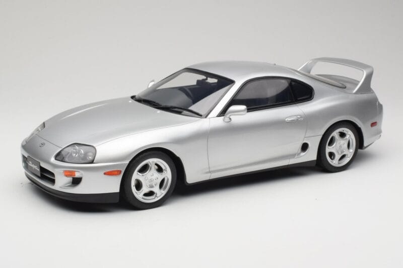 Toyota Supra A80 Сребрист Kyosho 1:12 KSR12006S Смола
