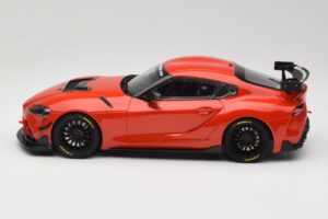 Toyota GR Supra A90 GT4 100 Edition Plasma Orange Otto 1:18 OT1123 Смола — снимка 3 от 6