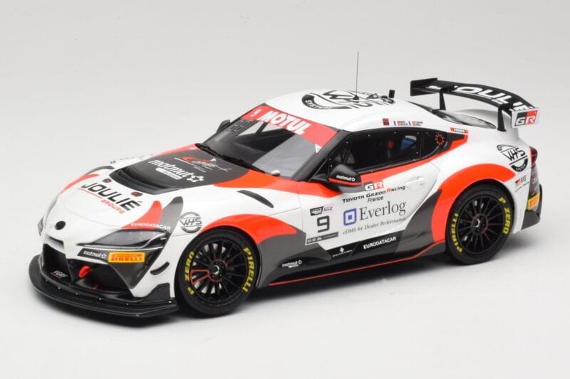 Toyota Supra A90 GT4 #9 E. Cheli / E. Joulie FFSA GT4 France 2020 Otto 1:18 OT1122 Смола